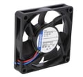 Ventilator 24VDC, 70x70x15mm, 2 fire, 714F, EBM-PAPST