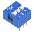 Intrerupator DIP, DIP-SWITCH, 3 POS, ON-OFF, DS-03, NINIGI
