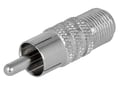 Adaptor coaxial, soclu F, mufa RCA, FC-024