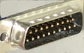 Conector 19 pini, D-SUB, tata, lipire, DSC-019