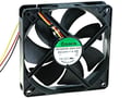Ventilator 24VDC, 120x120x25mm, bila, 2 fire, EEC0252B1-000U-A99, SUNON