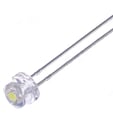 Led 4.8mm; alb rece; 1300-2200mcd; 2.6-3.6V; 20mA;  LL-484WC1C-W2-3P