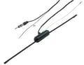 Antena  auto, 0.34m, cablu 2m, cu amplificator, montare pe geam, ANT.NS04