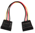 Cablu de alimentare, SATA, 15 pin mama, 0.15 m, multicolor, VLCP73192V015