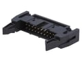 Soclu; IDC; tată; PIN: 20; drept; cu ejector; THT; aurit; 2,54mm, AWP-20P, CONNFLY