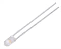 Led 3mm, alb cald, 5000-8500mcd, 2.6-3.6V, LL-304WC2J-W6-3PD, LUCKYLIGHT