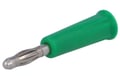 Mufa, banana 4mm, 24A, 60VDC, verde, PJ1010-G, ELECTRO-PJP