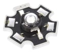 LED 3W, UV, 390-410lm, star, 3.1-4.35V, PM2J-3LLS-SD, PROLIGHT OPTO
