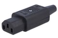 Mufa alimentare mama, C13, IEC 60320, 10A, 4782.0100, SCHURTER