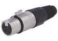 Conector XLR, mama, 4 pini, XLR-4G, FC6150, CLIFF