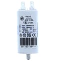 Condensator 16uF, pornire motor, 16uF, 425V, cu papuc, surub, 4.16.10.99.64, DUCATI