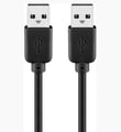 Cablu USB 2.0 tata A, USB 2.0 tata A, 1.8m, CABLE-140/1.8