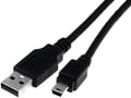 Cablu; USB; USB A tata, USB B mini, tata; 4pini, 2m; negru; CABLE-671