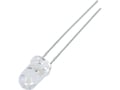 Led 5mm, verde, clear, 22000mcd, 530nm, 5-20V,