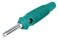 Conector banana, 4mm, verde, BUELA30KGN, HIRSCHMANN T&M