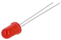 Led 1.6-2.5V, 5mm, rosu, difuza, 460-750mcd, convex, LL-503VD2E-V1-4D, LUCKYLIGHT