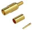 Conector MCX, mama, crimpat, PTFE, 6GHz, MCX6121A13G550, AMPHENOL