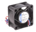 Ventilator 12VDC, 40x40x20mm, bila, 2 fire, 412H, EBM-PAPST