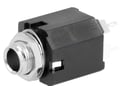 Conector Jack 6.3mm, mono, mama, panou, intrerupator, ACJM-MN-2S, AMPHENOL