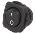 Intrerupator basculant, ON-OFF, 10A, 28VDC, 2 pini, negru, SPST, RB1-1A-DC-2-B-1, SWITCH COMPONENTS