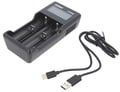 Incarcator baterii, acumulatori, Li-Ion, Ni-Cd, Ni-MH, 1.2V, 3.6V, 3.7V, 2A, XTAR-VC2SL, XTAR