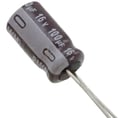 100uF/16V, Condensator electrolitic, low esr, 105C, 6.3x11mm, RM2.5, NICHICON