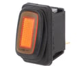 Intrerupator basculant auto, ON-OFF, 16A, IP65, portocaliu, 3 pini, SPST, orificiu montare 29.4 x 13.8mm,  R13238B801Y