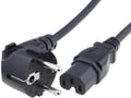 Cablu alimentare, calculator, IEC C15, mamă, temperatura inalta, negru, 1.8m, SN313-3/10/1.8