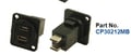 CP30212MB, USB Adapter, Dual, USB Type C Receptacle, USB Type C Plug, FT Series, CLIFF