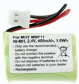 Acumulator telefon, NI-MH, 2.4V, 400mAh, 21.7x30.2X10.4mm, MOTOROLA, CPAA445