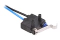 Microintrerupator cu maneta simulare rola, SPST-NO, 0.1A/125VAC, 2A/12VDC, D2HW-BL233M, OMRON