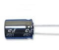 47uF/400V, electrolitic, 18x20mm, 105°C, PANASONIC