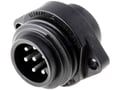 Conector circular, 6 pini+PE, tata, IP67, 10A, 250V, CA6GS, HIRSCHMANN