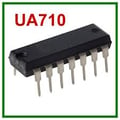 UA710, High Speed Differential Comparator, DIP