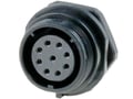 Conector circular, 9 pini, mama, panou, IP68, 500V 5A, SP2112/S9, WEIPU