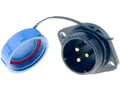 Conector circular 3 pini tata SP2113/P3C, IP68, 500V, 30A, WEIPU