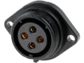Conector circular 4 pini mama SP2113/S4 IP68 500V 30A WEIPU