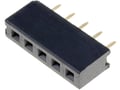 Soclu; şiruri pini; mamă; PIN: 5; drept; pas 2mm; THT; 1x5; L2,7mm, ZL265-5SG