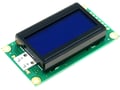 Afişaj: LCD; alfanumeric; STN Negative; 8x2; albastru, 58x32x13.5mm, RC0802A-BIY-ESX