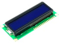 Display LCD; alfanumeric; 16x2; albastru; 80x36x13.2mm, RC1602B-BIY-CSVD