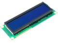 Display LCD; alfanumeric; 16x2; albastru; fundal galben, 122x44x13.6mm; RC1602E-BIY-ESX