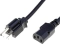 Cablu alimentare IEC C13 mamă; negru; 2m; 3x18AWG, SN22-3/18/2BK