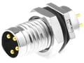 Conector circular M8, 4 pini, tata, 5A, IP67, 8-04PMMP-SF7001, AMPHENOL