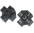 Soclu pentru releu auto, PCB, papuc 6.35mm, 5 pini, ZRA-5