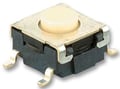 Microintrerupator, push buton, SPST-NO; 0,05A/24VDC; OFF-(ON); 6x6mm, B3S-1000P OMRON