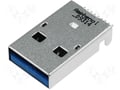 Mufa USB 3.0, USB A, pentru PCB, SMT, GSB316441CEU, AMPHENOL
