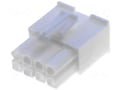 Mufa 8 pini; cablu-cablu; tata/mama, MATE-N-LOK, pas 4.14mm, 770579-1, TE Connectivity