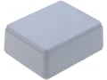 Cutie plastic, gri, 40x50x20mm, CP-Z47/J