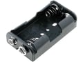 Suport baterii, 2xAA, R6, terminale 6F22, KEYS2474