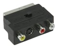 Adaptor scart 21p, S-VIDEO, tata, 3xRCA, mama, CVGP31902BK